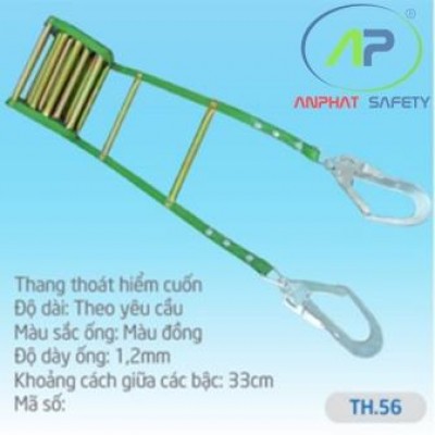 Thang thoát hiểm cuộn TH56 (2 móc)